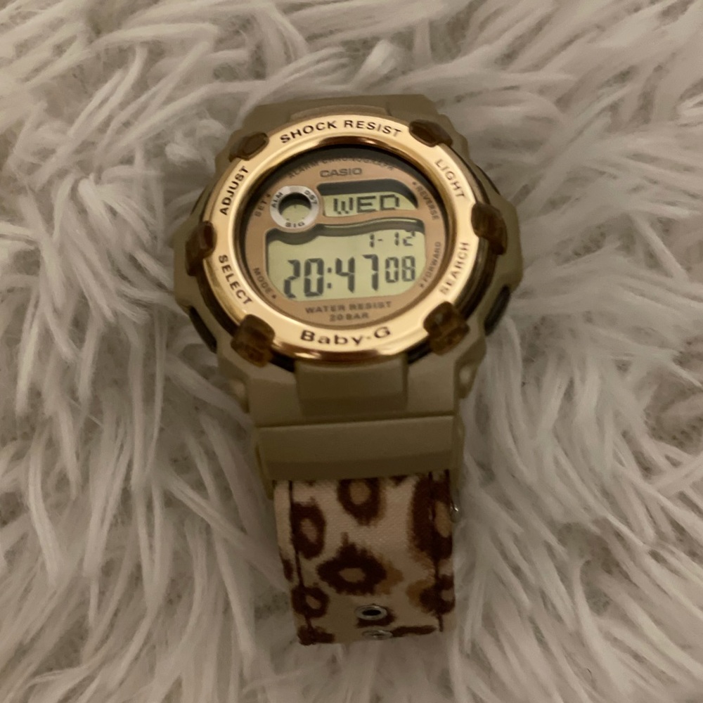 Baby G shock watch.